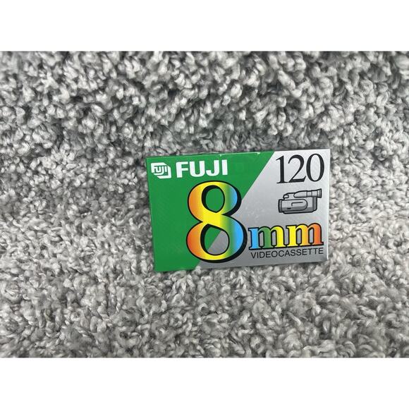 Fuji 8mm Video Cassette Tape MP P6 120 Brand New Factory Sealed - Picture 1 of 8